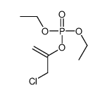 3-chloroprop-1-en-2-yl diethyl phosphate Structure