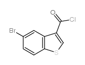 5-BROMOBENZO[B]THIOPHENE-3-CARBONYL CHLORIDE Structure
