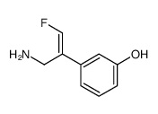 (E)-beta-fluoromethylene-m-tyramine结构式