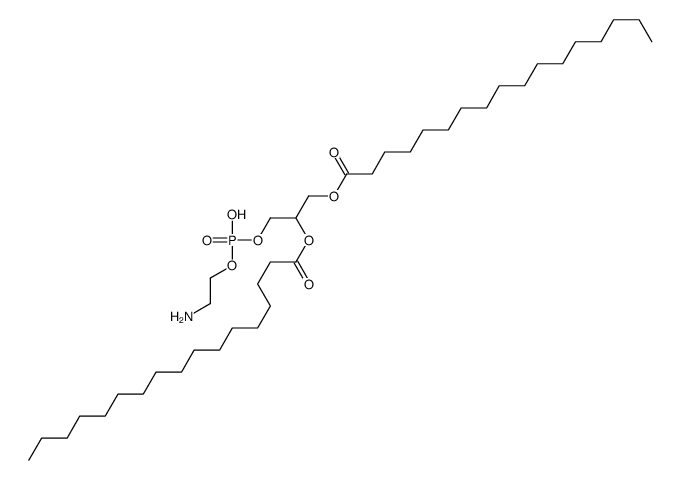 1,2-DIHEPTADECANOYL-SN-GLYCERO-3-PHOSPHOETHANOLAMINE Structure
