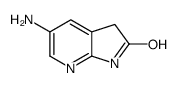 2H-Pyrrolo[2,3-b]pyridin-2-one, 5-amino-1,3-dihydro- Structure