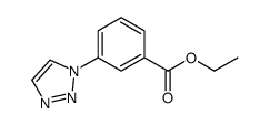 ethyl 3-(triazol-1-yl)benzoate Structure