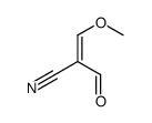 2-formyl-3-methoxyprop-2-enenitrile结构式