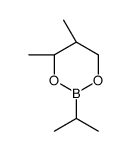 (4S,5R)-4,5-dimethyl-2-propan-2-yl-1,3,2-dioxaborinane结构式
