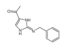 1-[2-(benzylamino)-1H-imidazol-5-yl]ethanone结构式