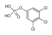 3,4,5-trichlorophenyl phosphate Structure