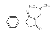 1-(dimethylaminomethyl)-3-phenyl-pyrrolidine-2,5-dione Structure