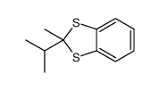 2-methyl-2-propan-2-yl-1,3-benzodithiole结构式