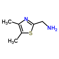 1-(4,5-Dimethyl-1,3-thiazol-2-yl)methanamine结构式