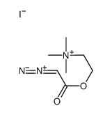 2-diazonio-1-[2-(trimethylazaniumyl)ethoxy]ethenolate,iodide结构式