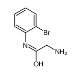 N-(2-Bromophenyl)glycinamide Structure
