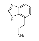 1H-苯并咪唑-7-乙胺结构式