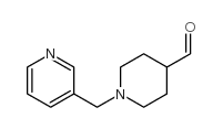 1-(pyridin-3-ylmethyl)piperidine-4-carbaldehyde Structure