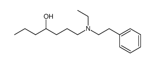 N-Aethyl-N-(4-hydroxy-heptyl)-phenaethylamin Structure