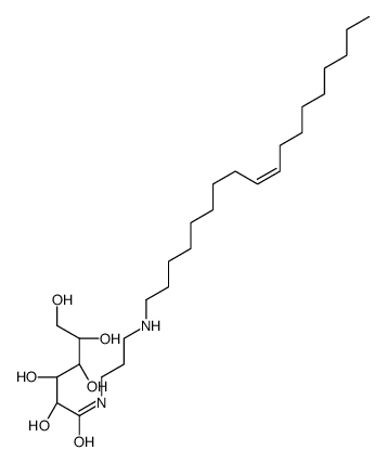N-[3-((Z)-octadec-9-en-1-ylamino)propyl]-D-gluconamide Structure
