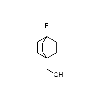 (4-氟双环[2.2.2]辛-1-基)甲醇结构式