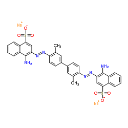 苯紫红素4B结构式