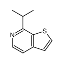 (9CI)-7-(1-甲基乙基)-噻吩并[2,3-c]吡啶结构式