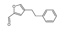 4-phenethyl-furan-2-carbaldehyde结构式