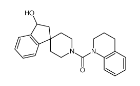 1'-(3,4-Dihydroquinolin-1(2H)-ylcarbonyl)-2,3-dihydrospiro[indene-1,4'-piperidin]-3-ol Structure