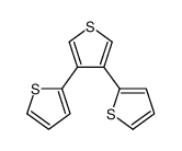 3,4-dithiophen-2-ylthiophene Structure