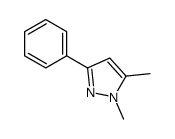 1,5-dimethyl-3-phenylpyrazole结构式