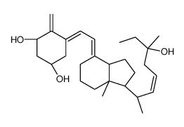 (1R,3S,5Z)-5-[(2E)-2-[(1R,3aS,7aR)-1-[(E,2S)-6-hydroxy-6-methyloct-3-en-2-yl]-7a-methyl-2,3,3a,5,6,7-hexahydro-1H-inden-4-ylidene]ethylidene]-4-methylidenecyclohexane-1,3-diol Structure