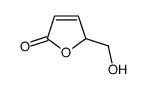 2-(hydroxymethyl)-2H-furan-5-one结构式