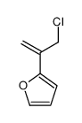 2-(3-chloroprop-1-en-2-yl)furan Structure