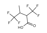 2,3-bis(trifluoromethyl)butanoic acid结构式