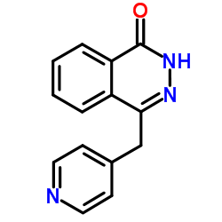 4-(4-吡啶甲基)-1(2H)-酞嗪酮结构式