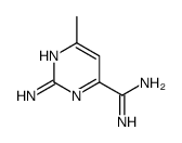 2-氨基-6-甲基嘧啶-4-羧胺结构式