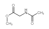 2-乙酰氨基乙酸甲酯结构式