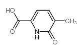 5-甲基-6-氧代-1,6-二氢吡啶-2-羧酸结构式