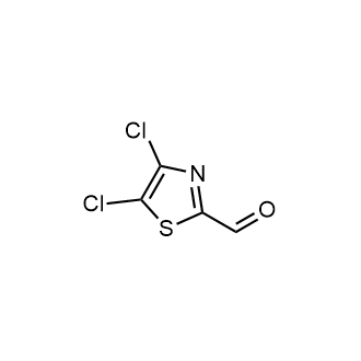 4,5-二氯-2-噻唑甲醛结构式