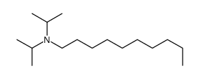 N-decyl-N,N-diisopropylamine Structure