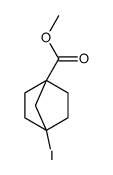 methyl 4-iodobicyclo[2.2.1]heptane-1-carboxylate结构式