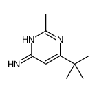 6-叔丁基-2-甲基嘧啶-4-胺结构式