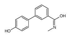 4-羟基-N-甲基-[1,1-联苯]-3-羧酰胺结构式
