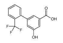 3-hydroxy-5-[2-(trifluoromethyl)phenyl]benzoic acid Structure