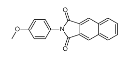2-(4-methoxyphenyl)benzo[f]isoindole-1,3-dione Structure