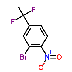 2-Bromo-4-(trifluoromethyl)nitrobenzene Structure