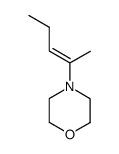 Morpholine,4-(1-methyl-1-butenyl)- (7CI,8CI,9CI)结构式