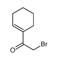 Ethanone, 2-bromo-1-(1-cyclohexen-1-yl)- (9CI)结构式
