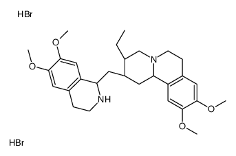 Emetan, 6',7',10,11-tetramethoxy-, dihydrobromide, ()- structure