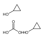 carbonic acid,cyclopropanol Structure