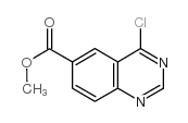 4-氯喹唑啉-6-甲酸甲酯结构式