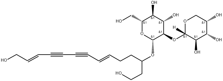 金鸡菊苷B结构式