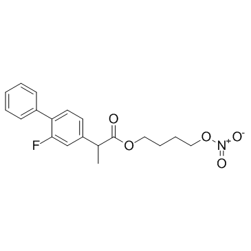 Nitroflurbiprofen structure