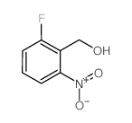 (2-氟-6-硝基苯基)甲醇结构式